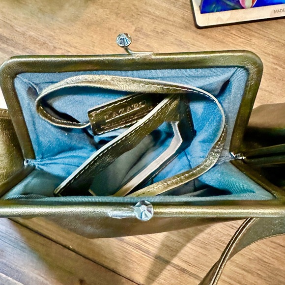 LAZARO, AMAZING GOLD PURSE& MIRROR - Picture 7 of 10